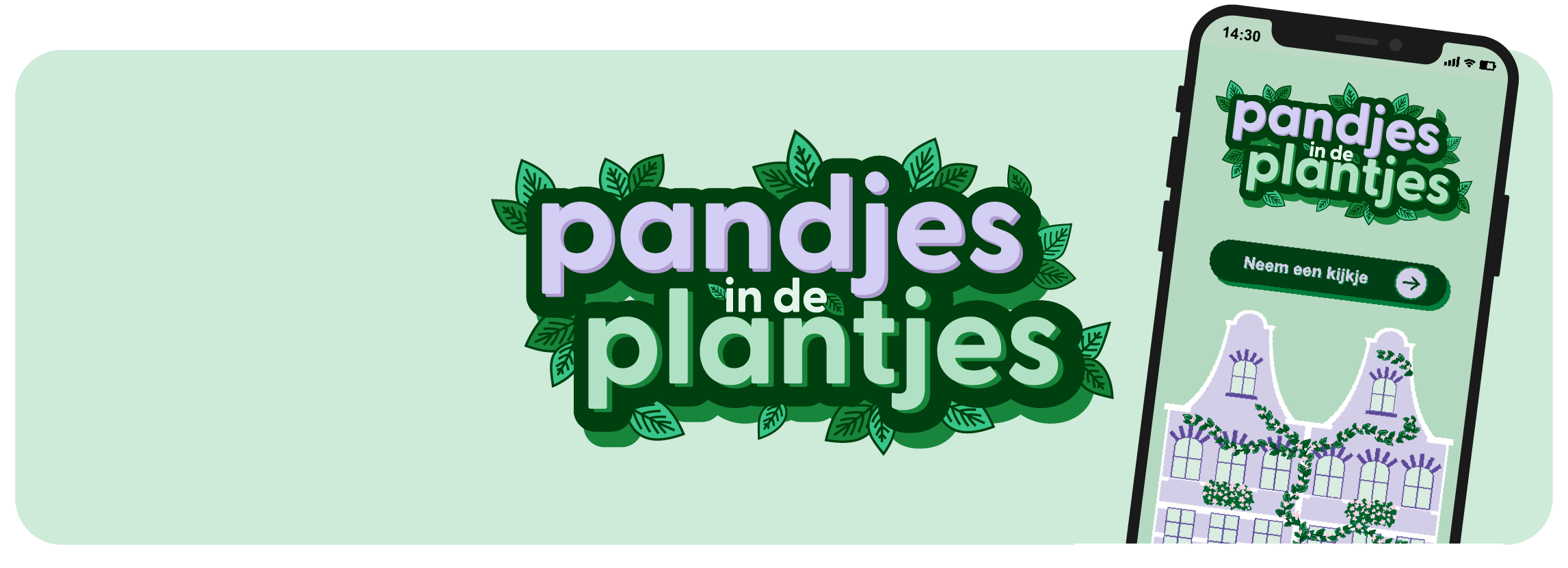 Pandjes in de Plantjes banner